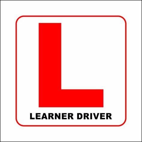 Learner Driver Sign 217 x 166 mm