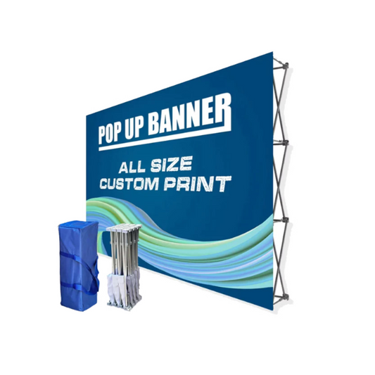 Printed wall Banner 3m x 3m